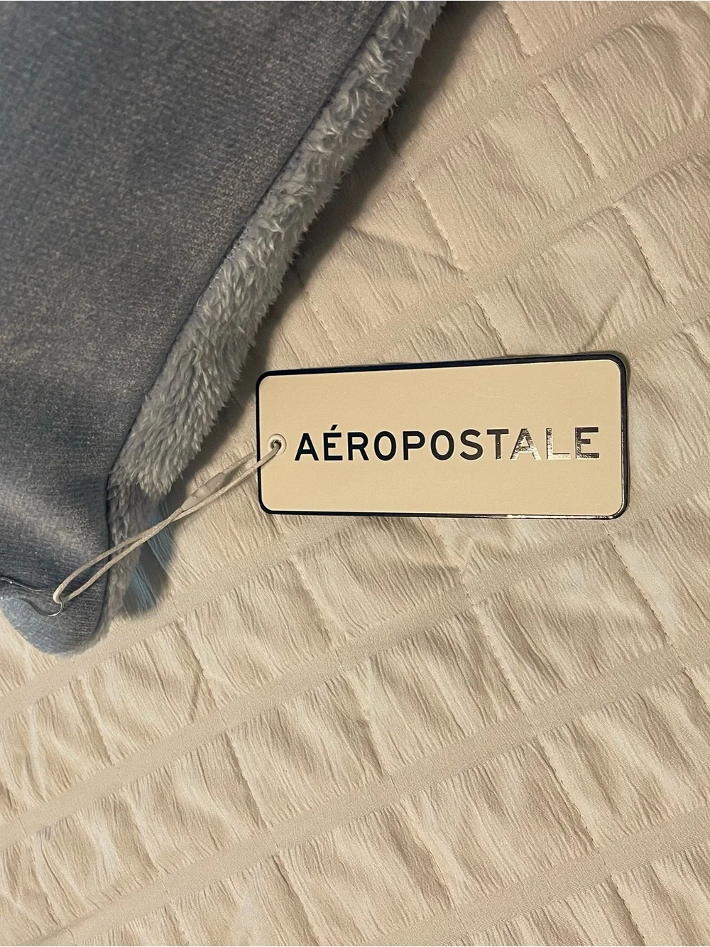 Aeropostale Light Blue Sweatshirt Jersey Body Pillow